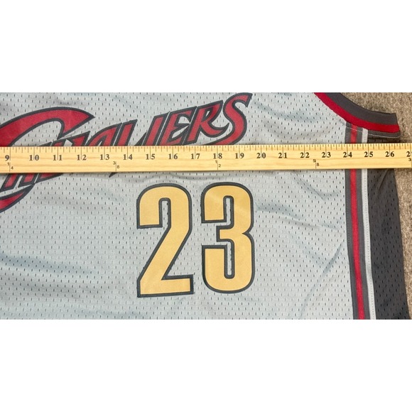 Adidas‎ NBA Cleveland Cavaliers #23 Lebron James Basketball Jersey Size 2XL - Picture 7 of 9